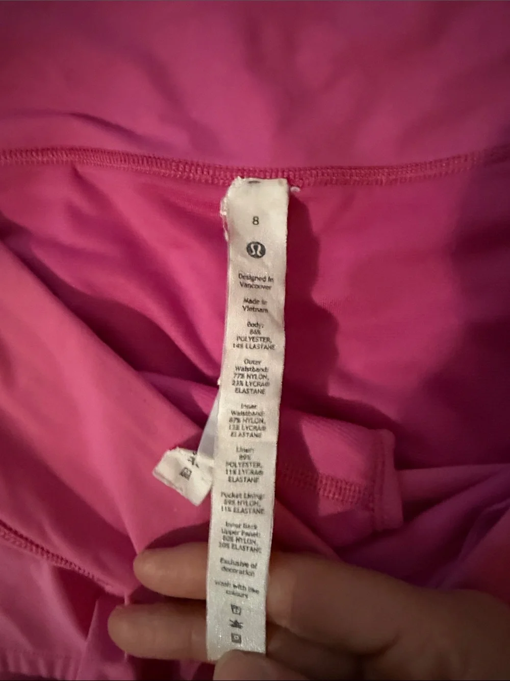 lululemon athletica breathable shorts